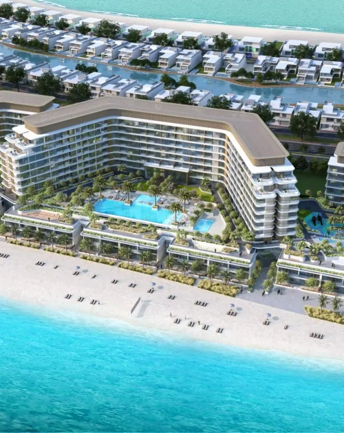 Aerial view - lagoon side